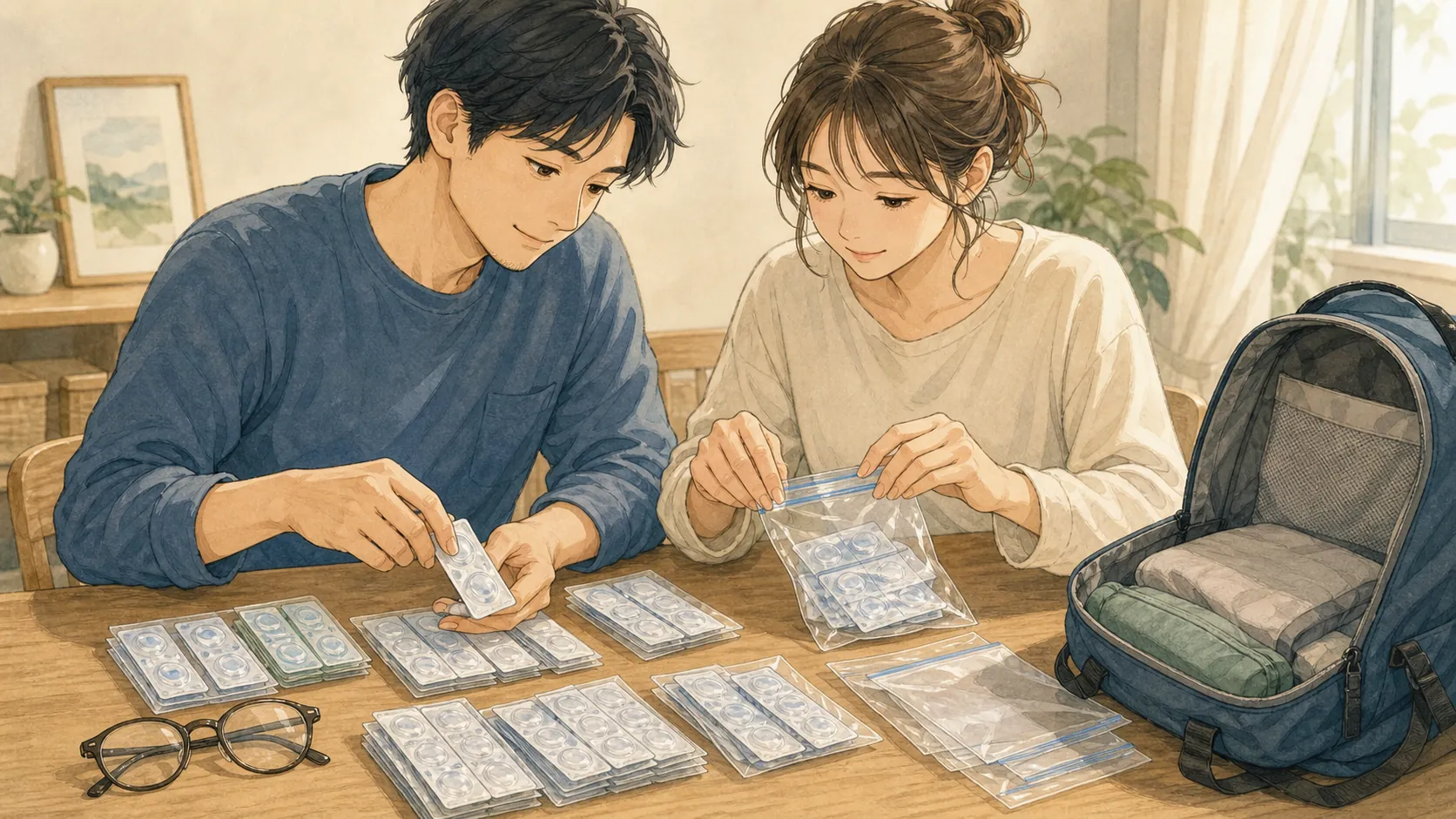 世界一周のコンタクトレンズはどうする？｜ワンデーの容量と1DAYメニコン Magicレビュー