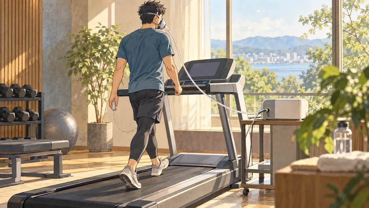低酸素トレーニングは登山の準備になる？｜都内のジムで標高3,400m相当まで30分歩いてみた